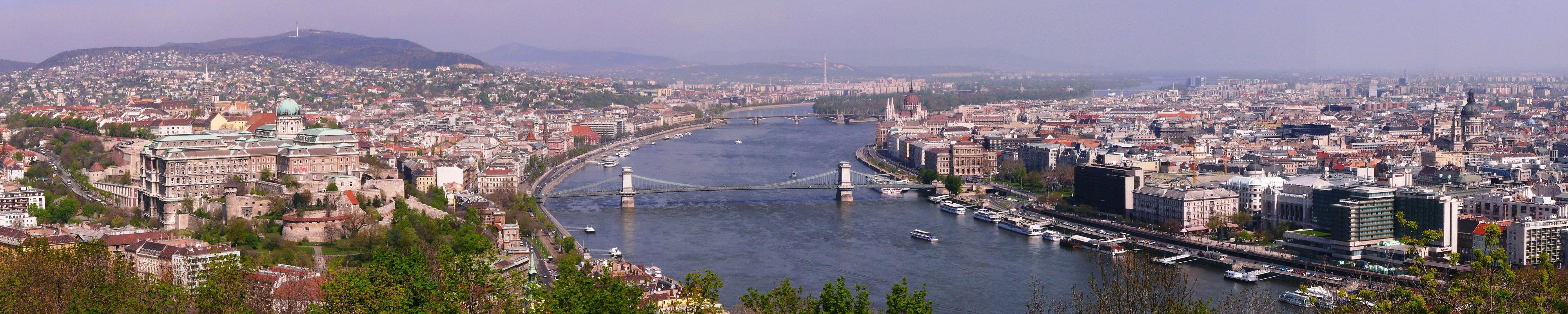Панорама Будапешта