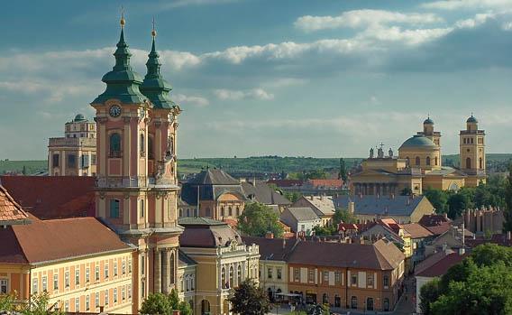 Город Эгер, северная Венгрия